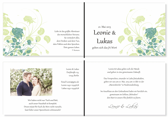  Einladungskarten Hochzeit, Hochzeitseinladungen, Hochzeitskarten, Einladungen für Hochzeit