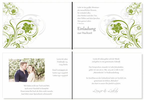  Einladungskarten Hochzeit, Hochzeitseinladungen, Hochzeitskarten, Einladungen für Hochzeit