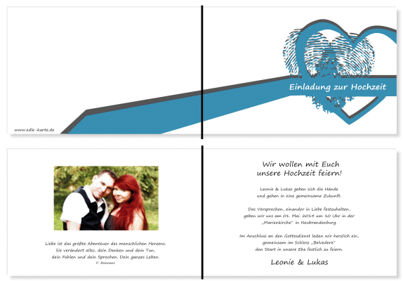  Einladungskarten Hochzeit, Hochzeitseinladungen, Hochzeitskarten, Einladungen für Hochzeit