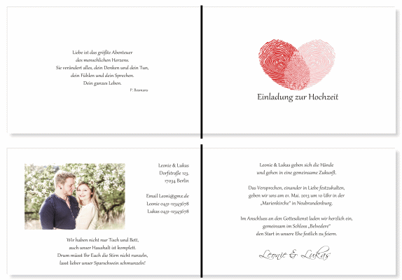  Einladungskarten Hochzeit, Hochzeitseinladungen, Hochzeitskarten, Einladungen für Hochzeit
