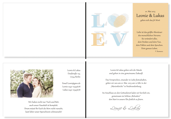  Einladungskarten Hochzeit, Hochzeitseinladungen, Hochzeitskarten, Einladungen für Hochzeit