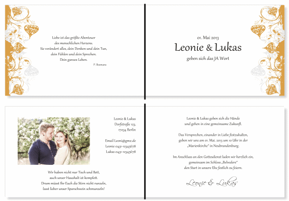  Einladungskarten Hochzeit, Hochzeitseinladungen, Hochzeitskarten, Einladungen für Hochzeit