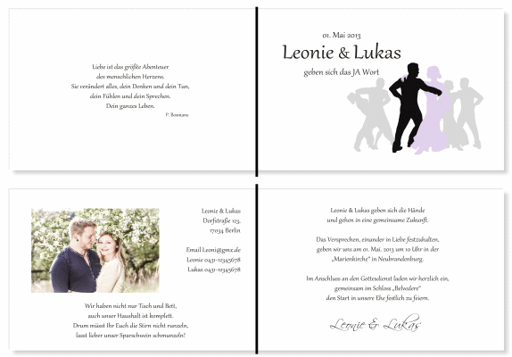  Einladungskarten Hochzeit, Hochzeitseinladungen, Hochzeitskarten, Einladungen für Hochzeit