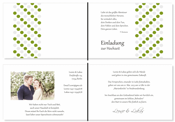  Einladungskarten Hochzeit, Hochzeitseinladungen, Hochzeitskarten, Einladungen für Hochzeit