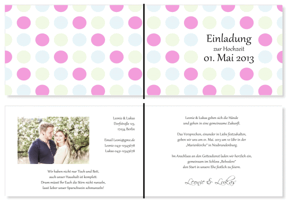  Einladungskarten Hochzeit, Hochzeitseinladungen, Hochzeitskarten, Einladungen für Hochzeit