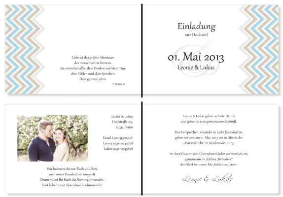  Einladungskarten Hochzeit, Hochzeitseinladungen, Hochzeitskarten, Einladungen für Hochzeit