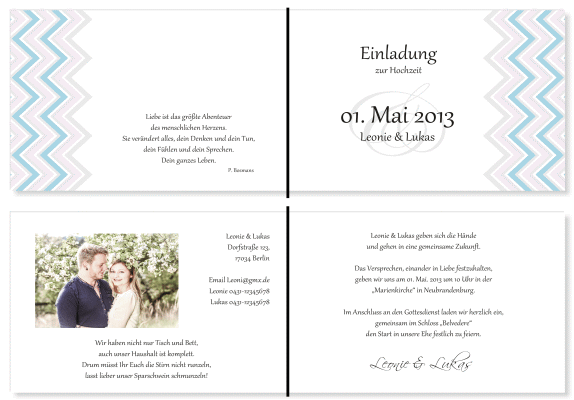 Einladungskarten Hochzeit, Hochzeitseinladungen, Hochzeitskarten, Einladungen für Hochzeit