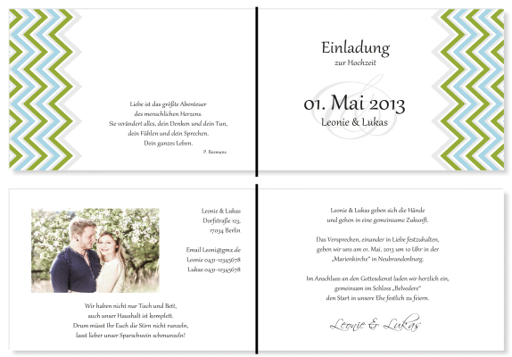  Einladungskarten Hochzeit, Hochzeitseinladungen, Hochzeitskarten, Einladungen für Hochzeit