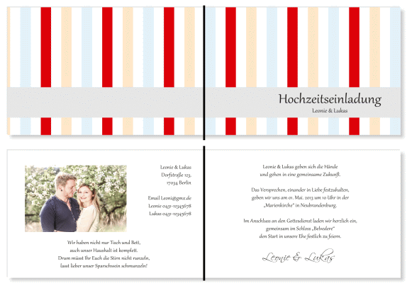  Einladungskarten Hochzeit, Hochzeitseinladungen, Hochzeitskarten, Einladungen für Hochzeit