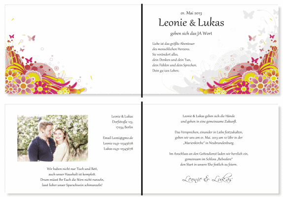  Einladungskarten Hochzeit, Hochzeitseinladungen, Hochzeitskarten, Einladungen für Hochzeit