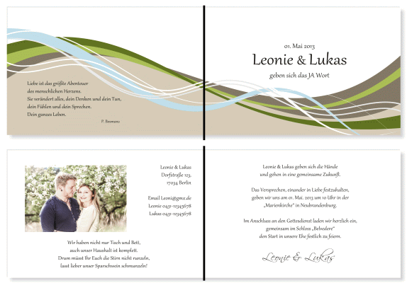  Einladungskarten Hochzeit, Hochzeitseinladungen, Hochzeitskarten, Einladungen für Hochzeit