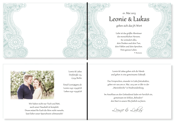  Einladungskarten Hochzeit, Hochzeitseinladungen, Hochzeitskarten, Einladungen für Hochzeit