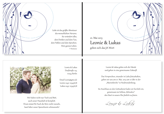  Einladungskarten Hochzeit, Hochzeitseinladungen, Hochzeitskarten, Einladungen für Hochzeit