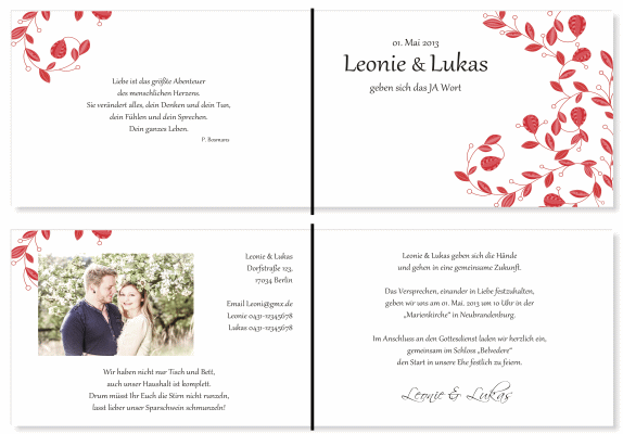  Einladungskarten Hochzeit, Hochzeitseinladungen, Hochzeitskarten, Einladungen für Hochzeit