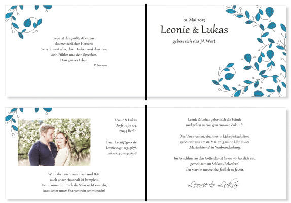  Einladungskarten Hochzeit, Hochzeitseinladungen, Hochzeitskarten, Einladungen für Hochzeit