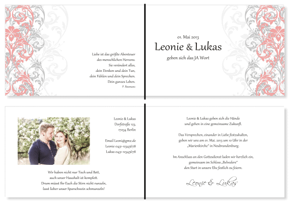  Einladungskarten Hochzeit, Hochzeitseinladungen, Hochzeitskarten, Einladungen für Hochzeit