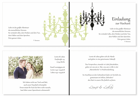  Einladungskarten Hochzeit, Hochzeitseinladungen, Hochzeitskarten, Einladungen für Hochzeit