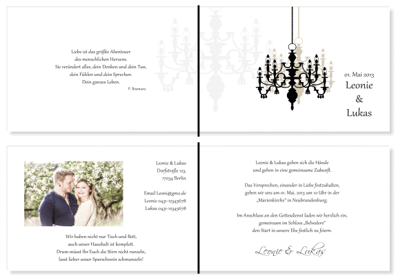  Einladungskarten Hochzeit, Hochzeitseinladungen, Hochzeitskarten, Einladungen für Hochzeit