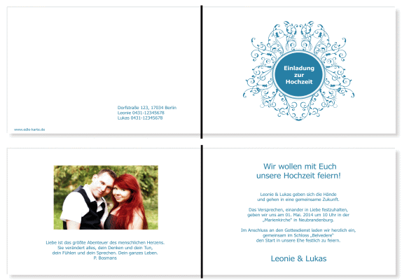  Einladungskarten Hochzeit, Hochzeitseinladungen, Hochzeitskarten, Einladungen für Hochzeit