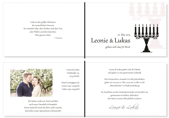  Einladungskarten Hochzeit, Hochzeitseinladungen, Hochzeitskarten, Einladungen für Hochzeit