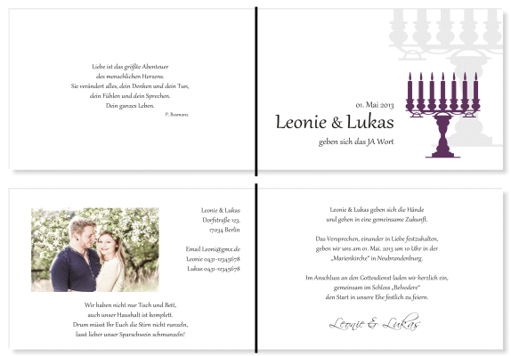  Einladungskarten Hochzeit, Hochzeitseinladungen, Hochzeitskarten, Einladungen für Hochzeit