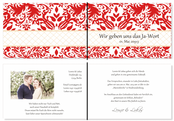  Einladungskarten Hochzeit, Hochzeitseinladungen, Hochzeitskarten, Einladungen für Hochzeit