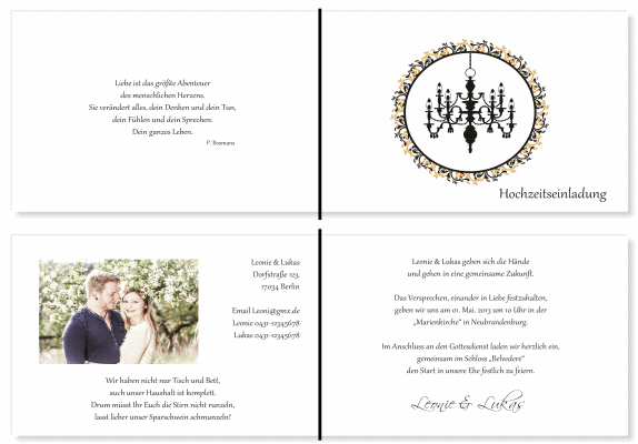  Einladungskarten Hochzeit, Hochzeitseinladungen, Hochzeitskarten, Einladungen für Hochzeit