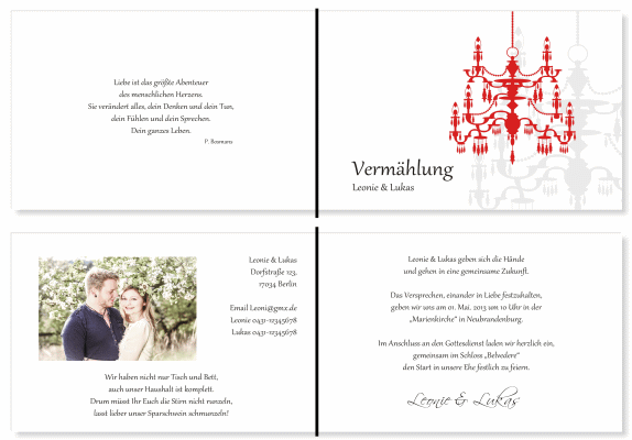  Einladungskarten Hochzeit, Hochzeitseinladungen, Hochzeitskarten, Einladungen für Hochzeit