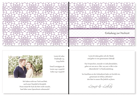  Einladungskarten Hochzeit, Hochzeitseinladungen, Hochzeitskarten, Einladungen für Hochzeit