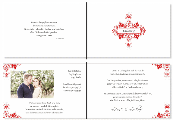  Einladungskarten Hochzeit, Hochzeitseinladungen, Hochzeitskarten, Einladungen für Hochzeit