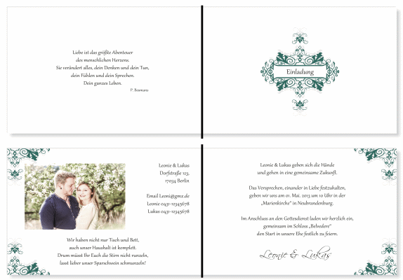  Einladungskarten Hochzeit, Hochzeitseinladungen, Hochzeitskarten, Einladungen für Hochzeit