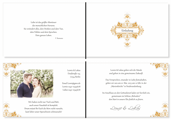  Einladungskarten Hochzeit, Hochzeitseinladungen, Hochzeitskarten, Einladungen für Hochzeit
