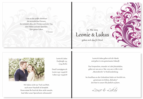  Einladungskarten Hochzeit, Hochzeitseinladungen, Hochzeitskarten, Einladungen für Hochzeit