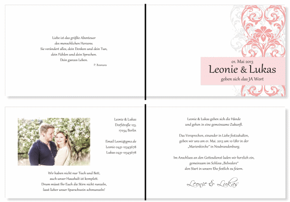  Einladungskarten Hochzeit, Hochzeitseinladungen, Hochzeitskarten, Einladungen für Hochzeit