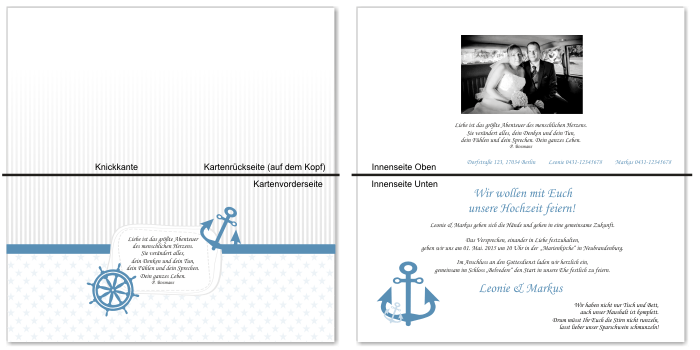  Einladungskarten Hochzeit, Hochzeitseinladungen, Hochzeitskarten, Einladungen für Hochzeit