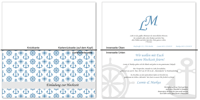  Einladungskarten Hochzeit, Hochzeitseinladungen, Hochzeitskarten, Einladungen für Hochzeit