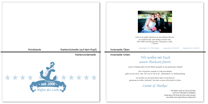  Einladungskarten Hochzeit, Hochzeitseinladungen, Hochzeitskarten, Einladungen für Hochzeit