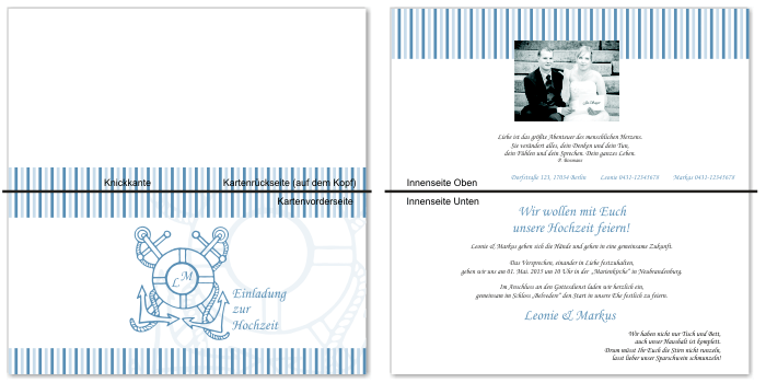  Einladungskarten Hochzeit, Hochzeitseinladungen, Hochzeitskarten, Einladungen für Hochzeit