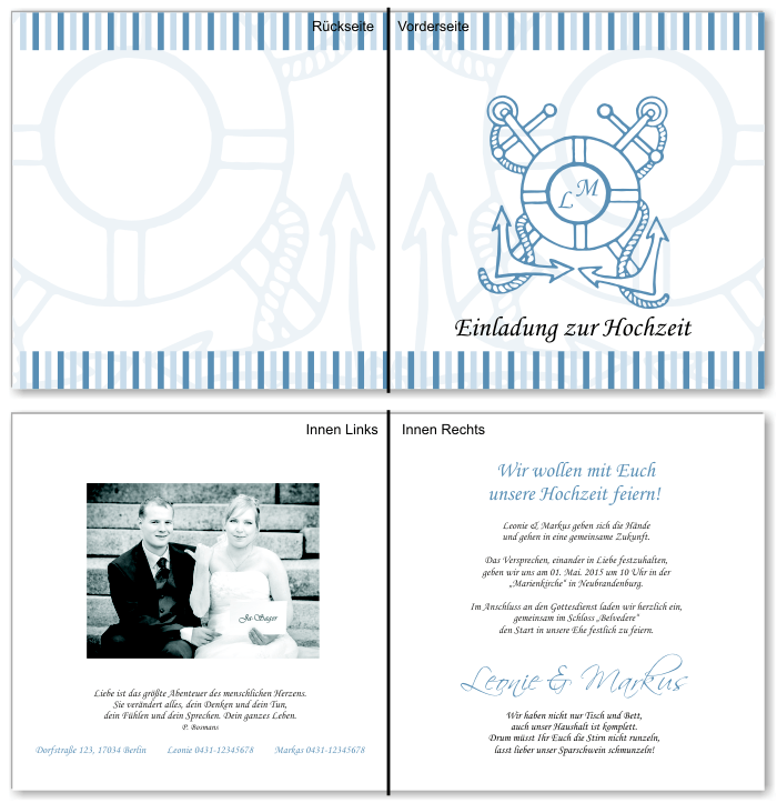  Einladungskarten Hochzeit, Hochzeitseinladungen, Hochzeitskarten, Einladungen für Hochzeit