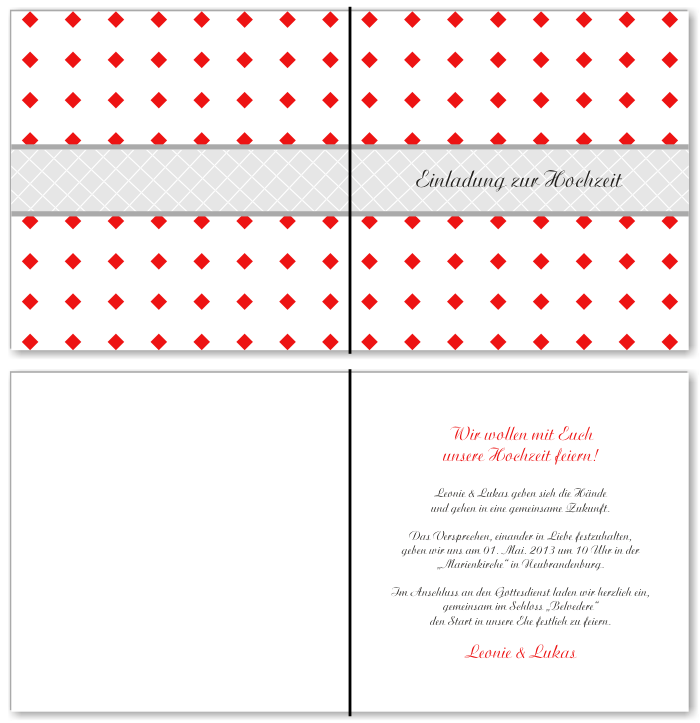  Einladungskarten Hochzeit, Hochzeitseinladungen, Hochzeitskarten, Einladungen für Hochzeit