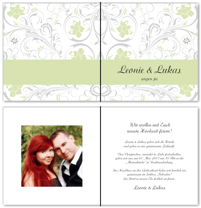  Einladungskarten Hochzeit, Hochzeitseinladungen, Hochzeitskarten, Einladungen für Hochzeit