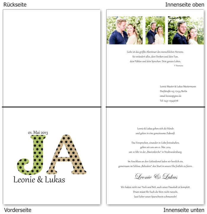  Einladungskarten Hochzeit, Hochzeitseinladungen, Hochzeitskarten, Einladungen für Hochzeit
