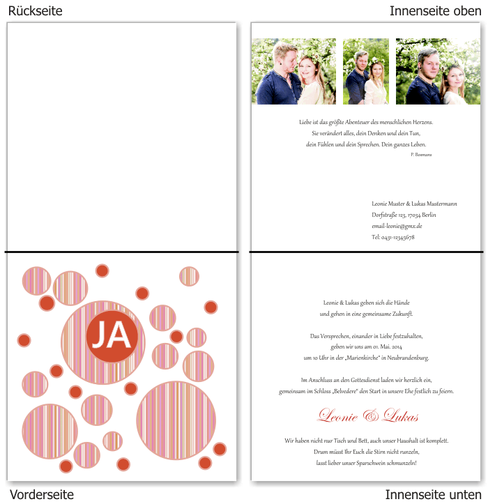  Einladungskarten Hochzeit, Hochzeitseinladungen, Hochzeitskarten, Einladungen für Hochzeit