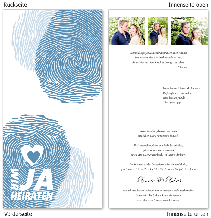  Einladungskarten Hochzeit, Hochzeitseinladungen, Hochzeitskarten, Einladungen für Hochzeit