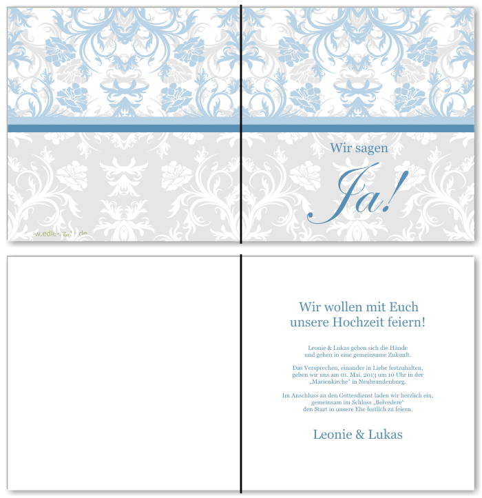  Einladungskarten Hochzeit, Hochzeitseinladungen, Hochzeitskarten, Einladungen für Hochzeit