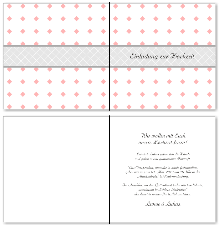  Einladungskarten Hochzeit, Hochzeitseinladungen, Hochzeitskarten, Einladungen für Hochzeit