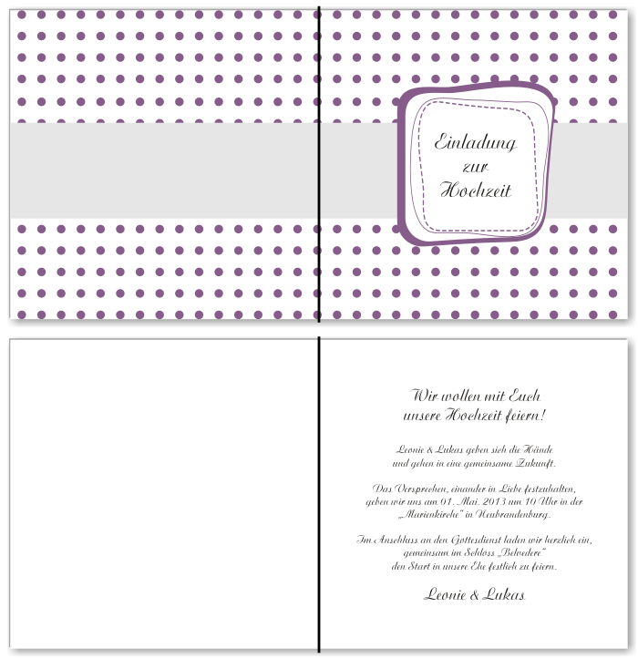  Einladungskarten Hochzeit, Hochzeitseinladungen, Hochzeitskarten, Einladungen für Hochzeit