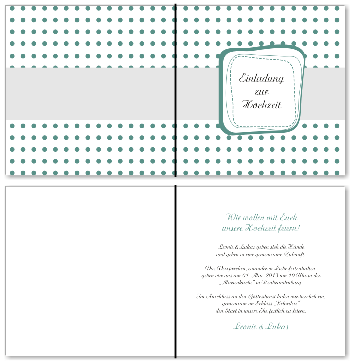  Einladungskarten Hochzeit, Hochzeitseinladungen, Hochzeitskarten, Einladungen für Hochzeit