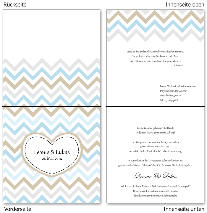  Einladungskarten Hochzeit, Hochzeitseinladungen, Hochzeitskarten, Einladungen für Hochzeit