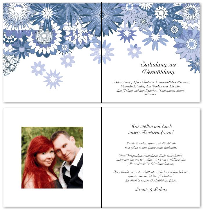  Einladungskarten Hochzeit, Hochzeitseinladungen, Hochzeitskarten, Einladungen für Hochzeit
